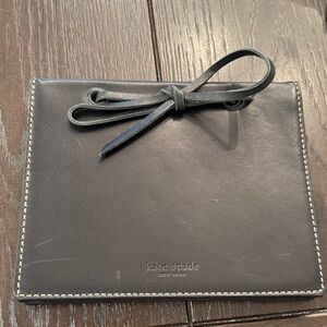 Kate Spade Black Leather photo album  with Bow Detai